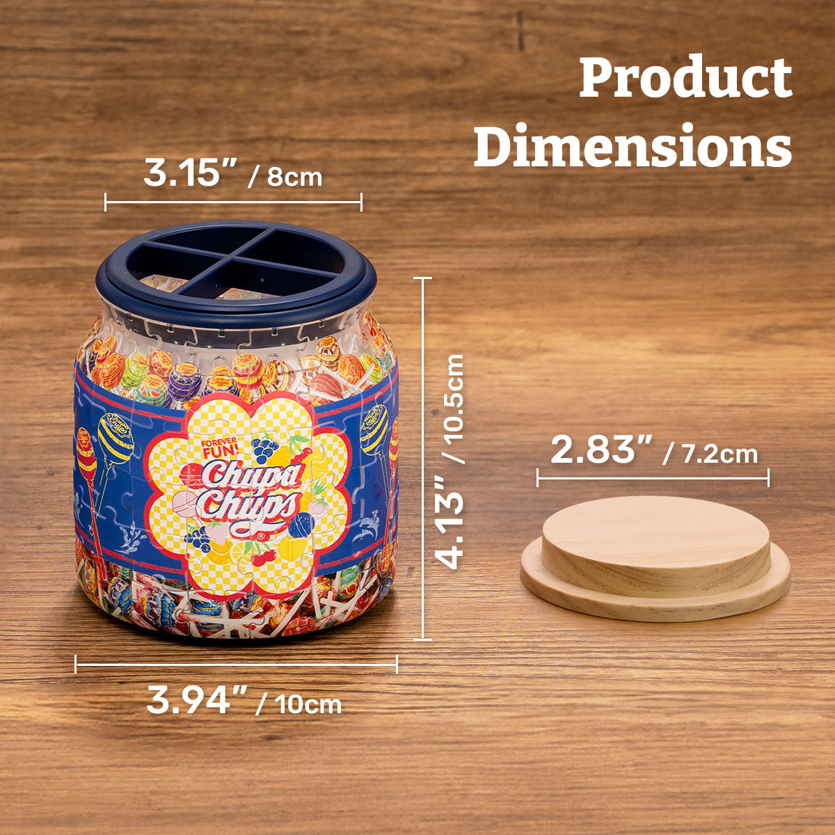 The magical jar we all dreamed of as kids— filled with unlimited candy. The magic jar turns everything inside into something wonderful. Would you like to add a memory of your own to it?—You’ll Always Get There with PieceRelax.