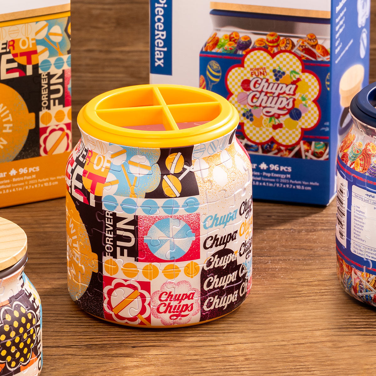 The Chupa Chups magical jar we all dreamed of as kids—what element will it bring out this time to give you strength? Maybe some playfulness, hope or freedom? Make a wish to the magic jar! You’ll Always Get There with PieceRelax.