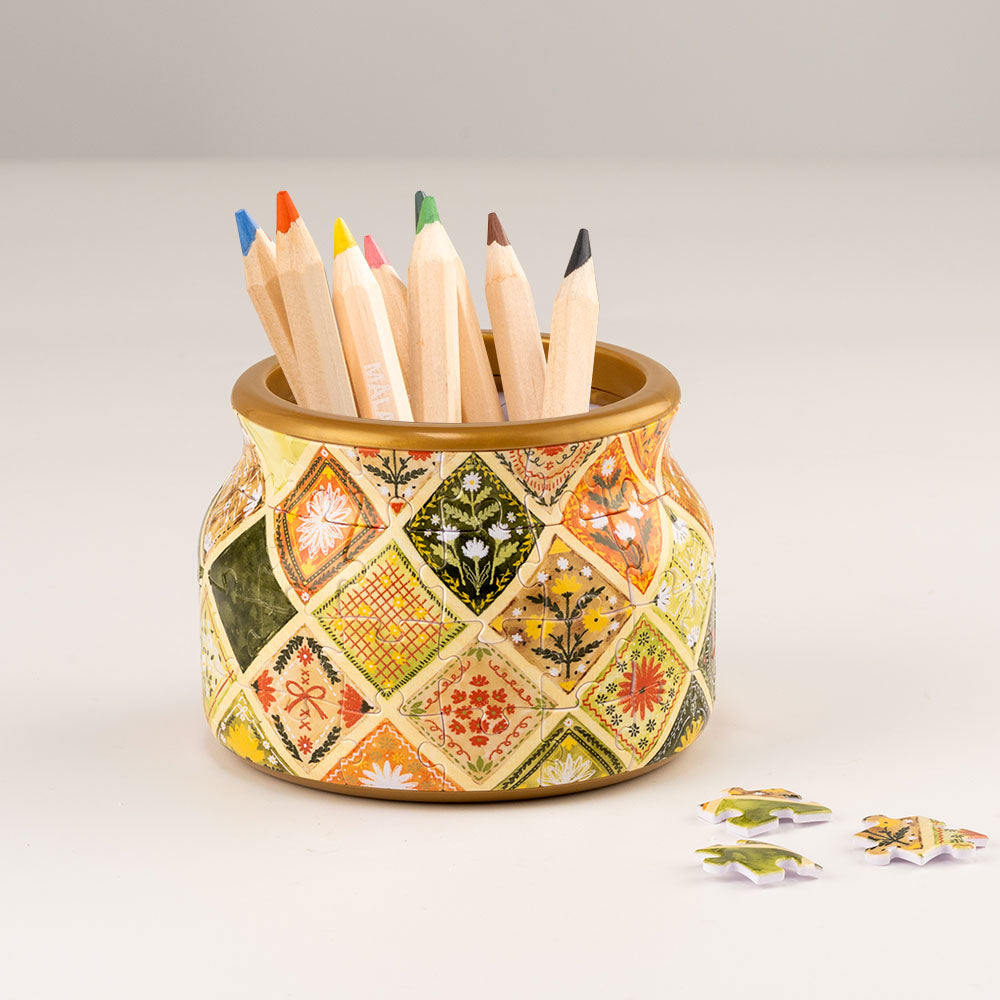 Opening the storage jar is like catching the scent of blooming flowers. Is there a memory you’d like to keep inside too? You’ll Always Get There with PieceRelax.