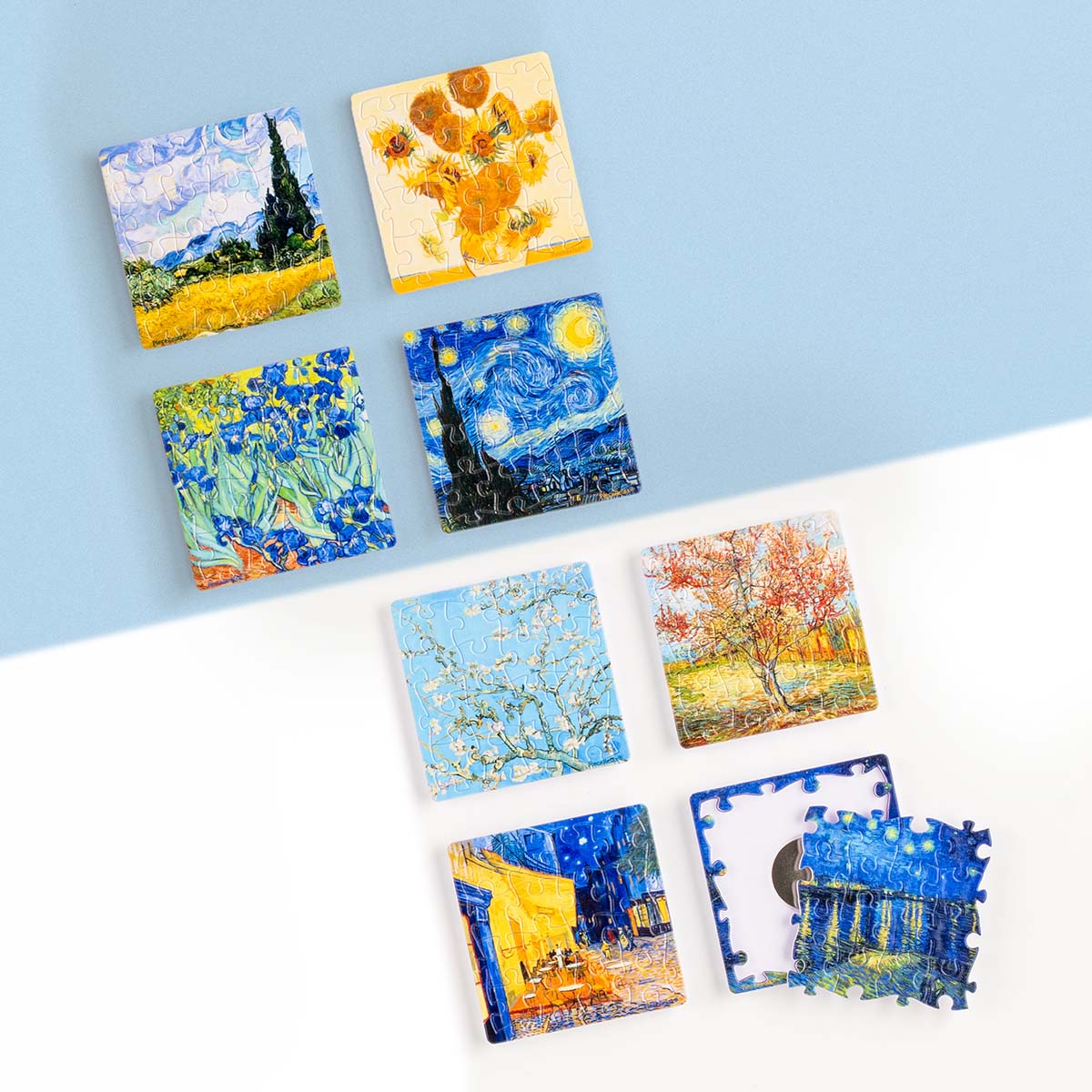 Which masterpiece do you feel like admiring today? Carry a piece of Van Gogh’s world with you in a tiny magnet—great art can go wherever you go! You’ll Always Get There with PieceRelax.