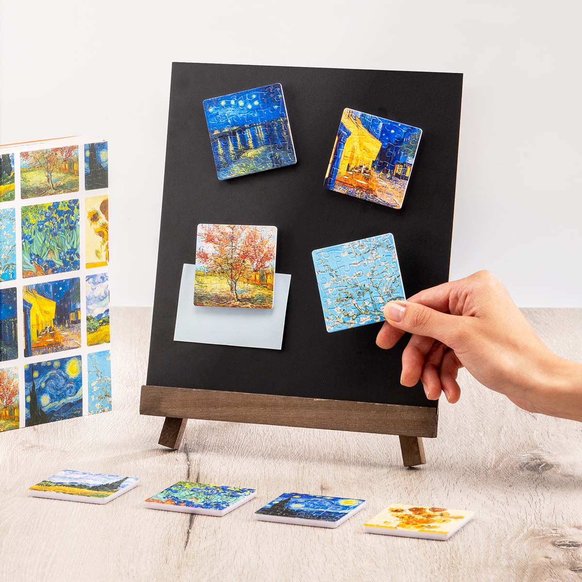 Which masterpiece do you feel like admiring today? Carry a piece of Van Gogh’s world with you in a tiny magnet—great art can go wherever you go! You’ll Always Get There with PieceRelax.