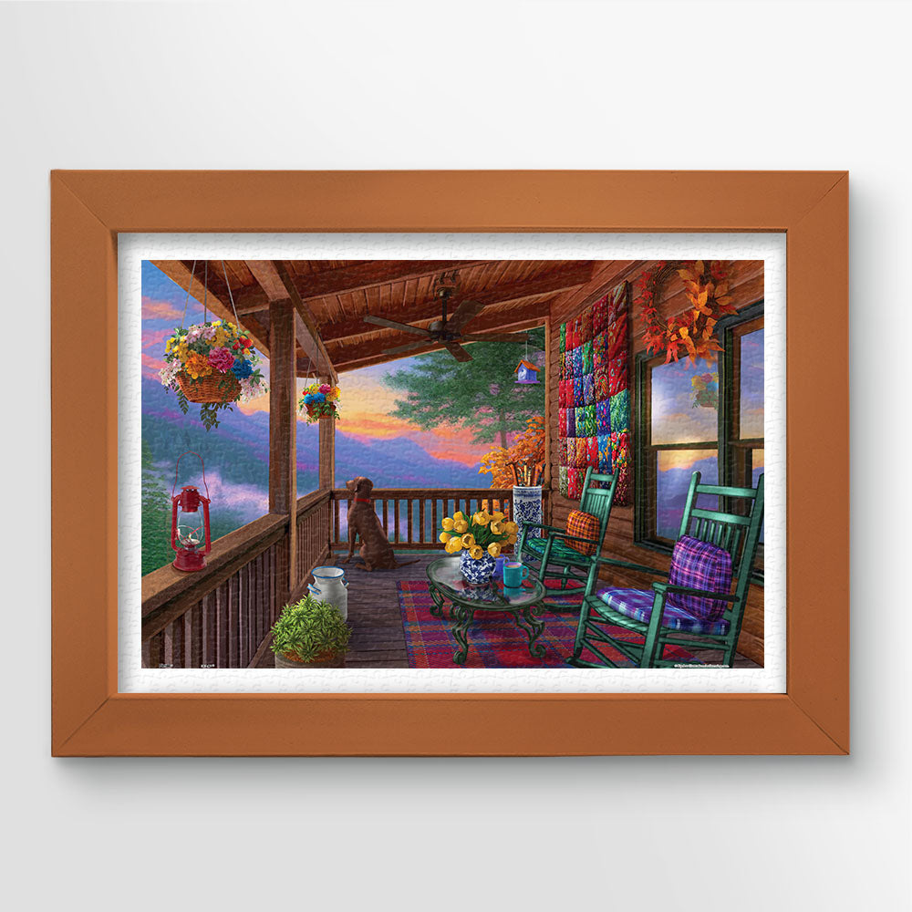 PieceRelax | 600 piece puzzle. Discover the vibrant colors of 'Tropical Paradise' with PieceRelax. This lively scene is filled with exotic flowers and birds, bringing a burst of tropical life into your home.