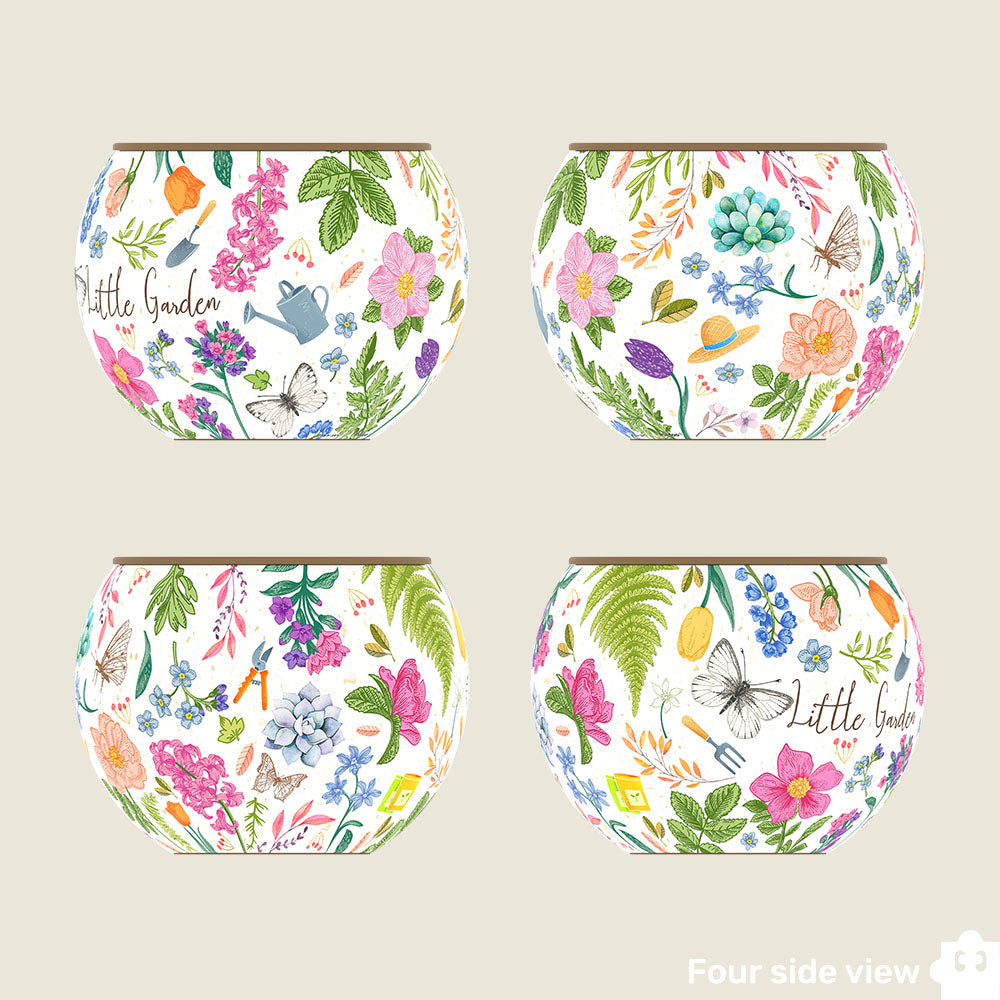 PieceRelax Puzzle Planter- Featuring vibrant flowers, butterflies, and garden tools, this planter is a cheerful addition to any space. Let PieceRelax Puzzle Planter guide you through the joy of gardening, piece by piece, ensuring you'll always get there.