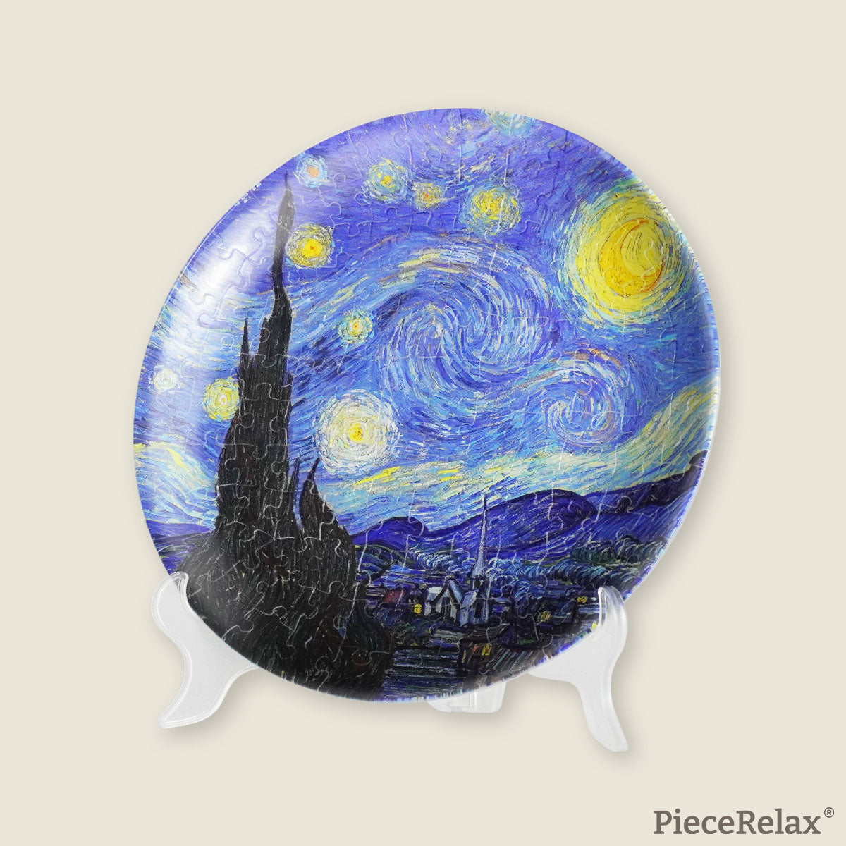 A masterpiece on your plate! How about having dinner with Van Gogh? Such a special encounter!—You’ll Always Get There with PieceRelax.