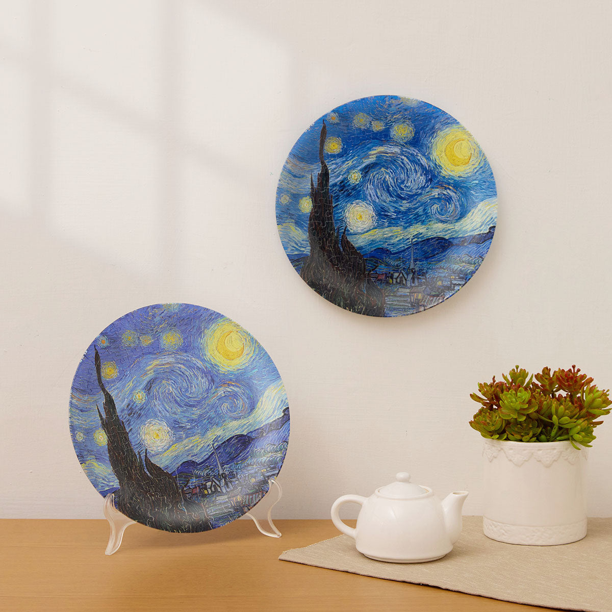 A masterpiece on your plate! How about having dinner with Van Gogh? Such a special encounter!—You’ll Always Get There with PieceRelax.