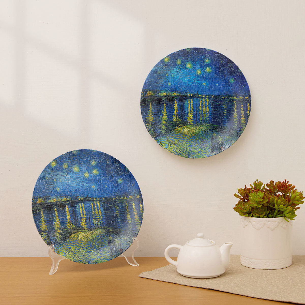 A masterpiece on your plate! How about sharing a walk with Van Gogh? Such a special encounter!—You’ll Always Get There with PieceRelax.
