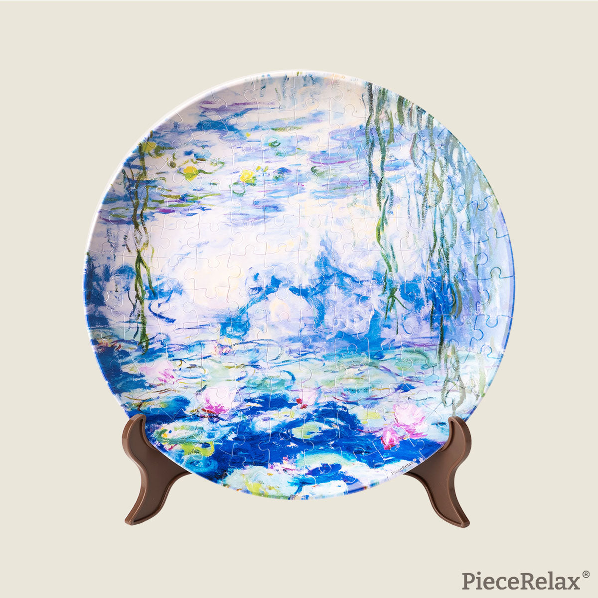 A masterpiece on your plate! How about taking a walk to see the water lilies with Monet? Such a special encounter! You’ll Always Get There with PieceRelax.