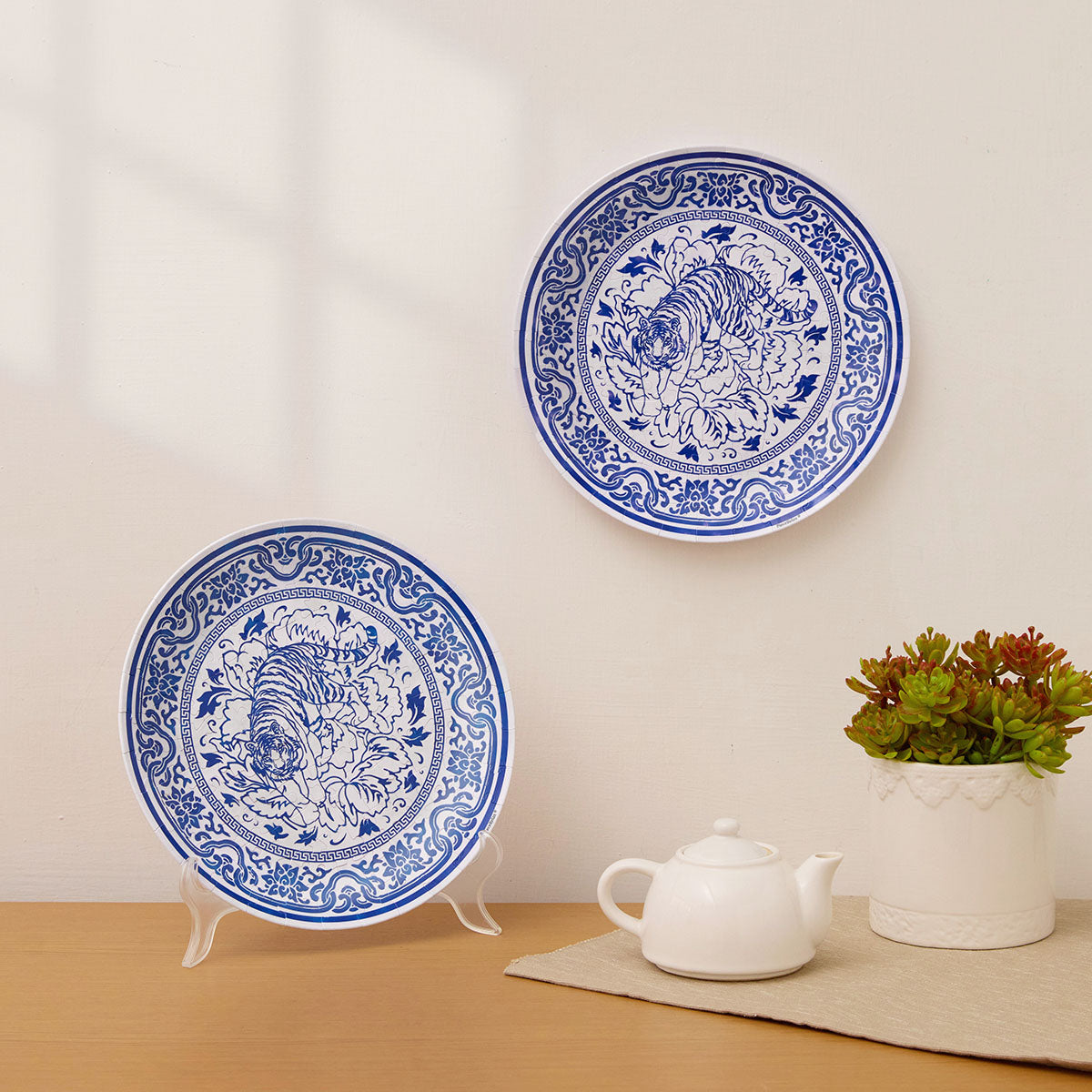 A masterpiece on your plate! Like a beautiful, translucent porcelain carrying the tiger's blessings. Such a special encounter!—You’ll Always Get There with PieceRelax.