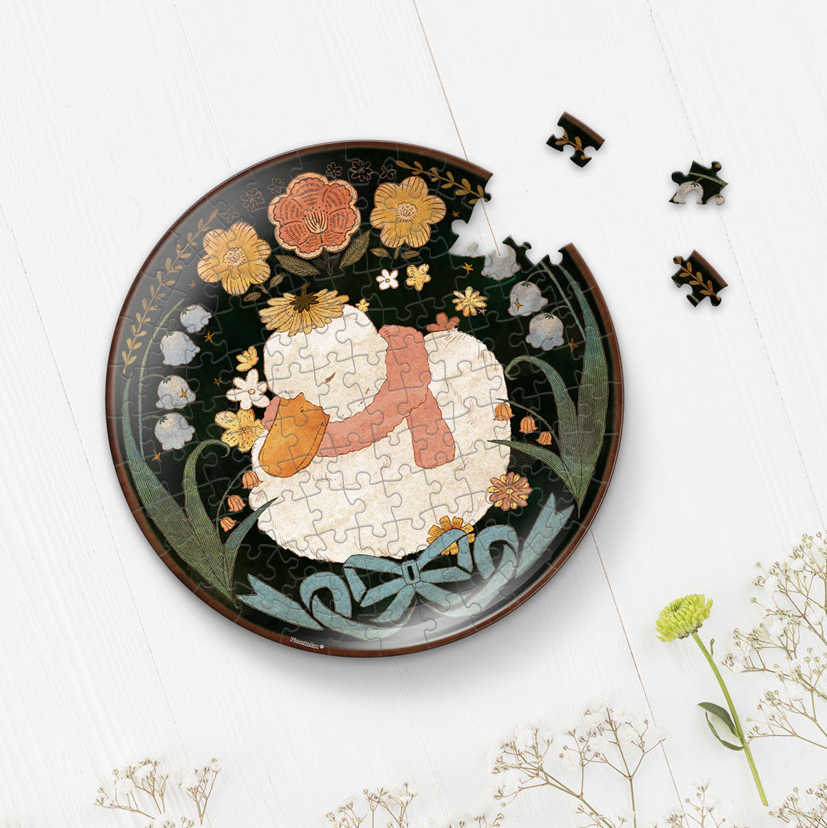 A masterpiece on your plate! Drift along with the adorable little duck beneath the shining stars. Such a special encounter! You’ll Always Get There with PieceRelax.