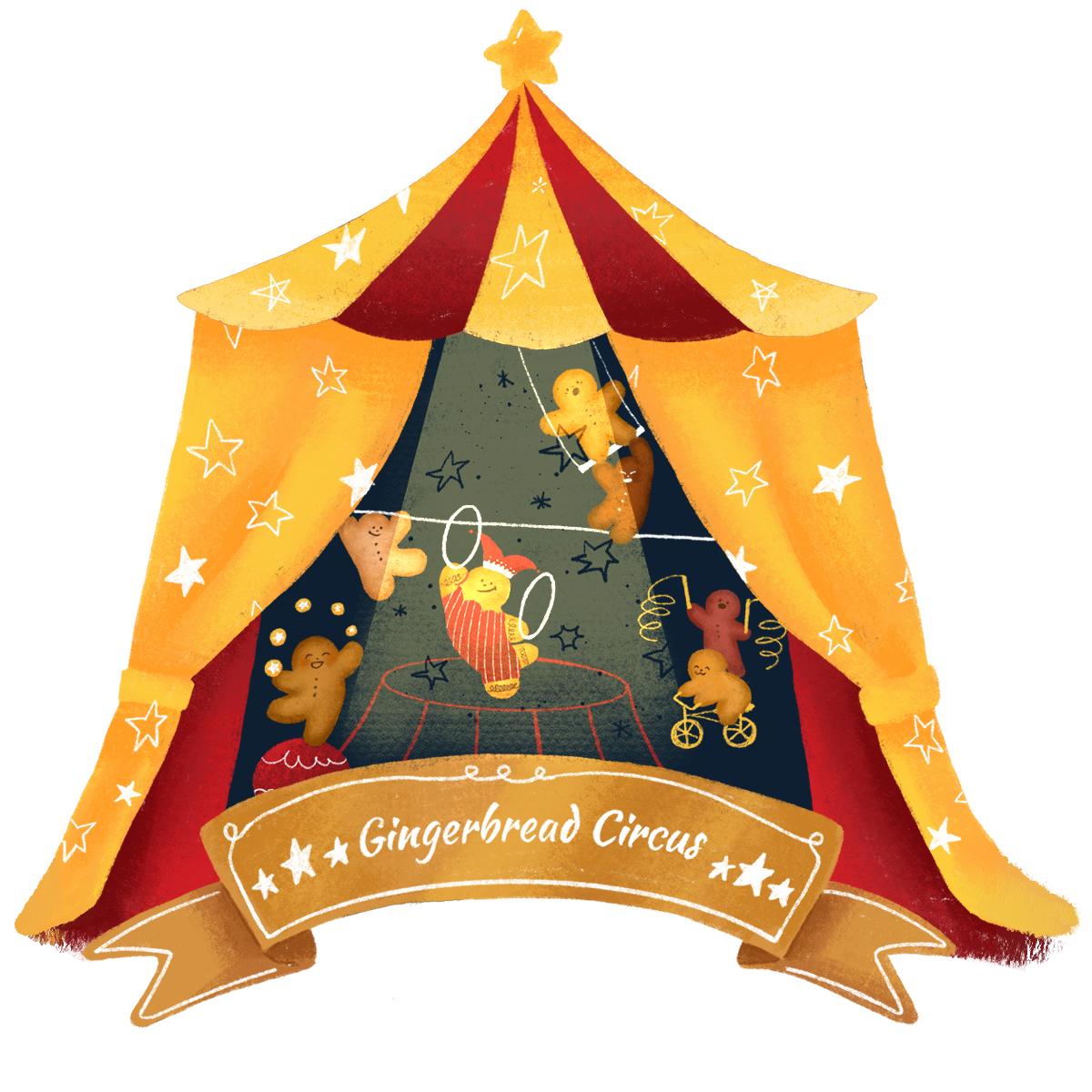 PieceRelax- Advent Calendar Puzzle! For a better experience, please open the circus grid first to get the accessories you might need!
