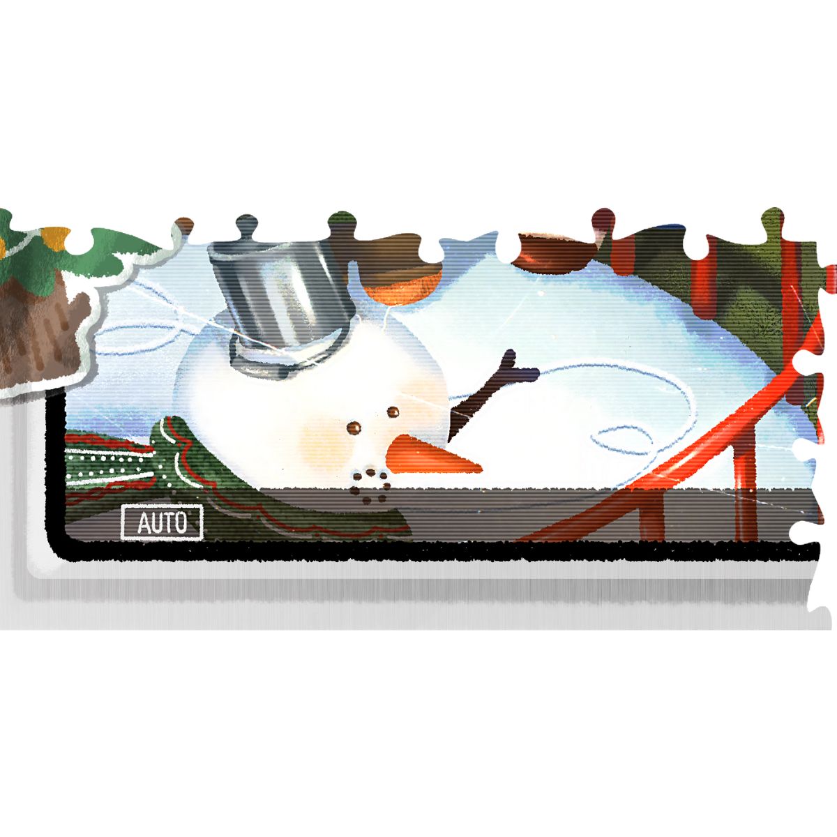 PieceRelax-2024 Advent calendar puzzle! Puzzle Showpiece 300 piece