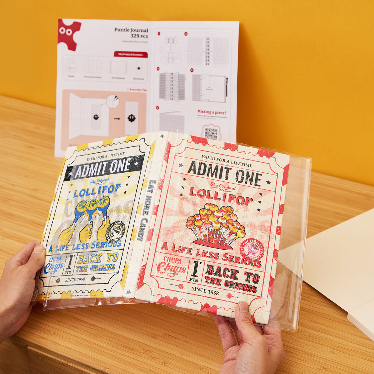 Carry a fun pass ticket to the lollipop amusement park with you, adding a touch of relaxation to life. Create wonderful and joyful memories with Chupa Chups and PieceRelax.