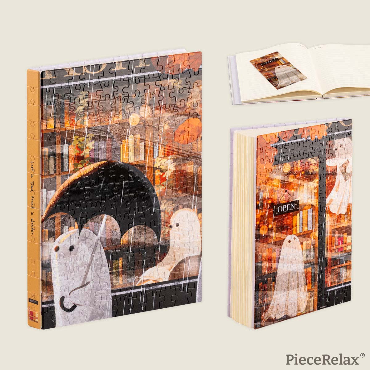 Even as we stroll through the rain under an umbrella, we can still see a warm light shining on the shelter ahead. You'll Always Get There with PieceRelax.