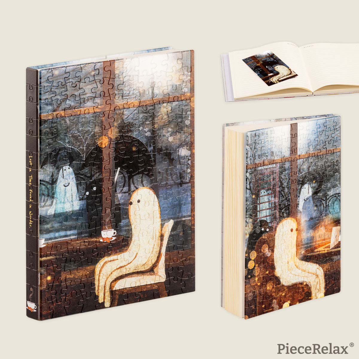 Do you also love watching the light drizzle outside the window? As the raindrops go pitter-patter, inspiration gently starts to flow. You'll Always Get There with PieceRelax.