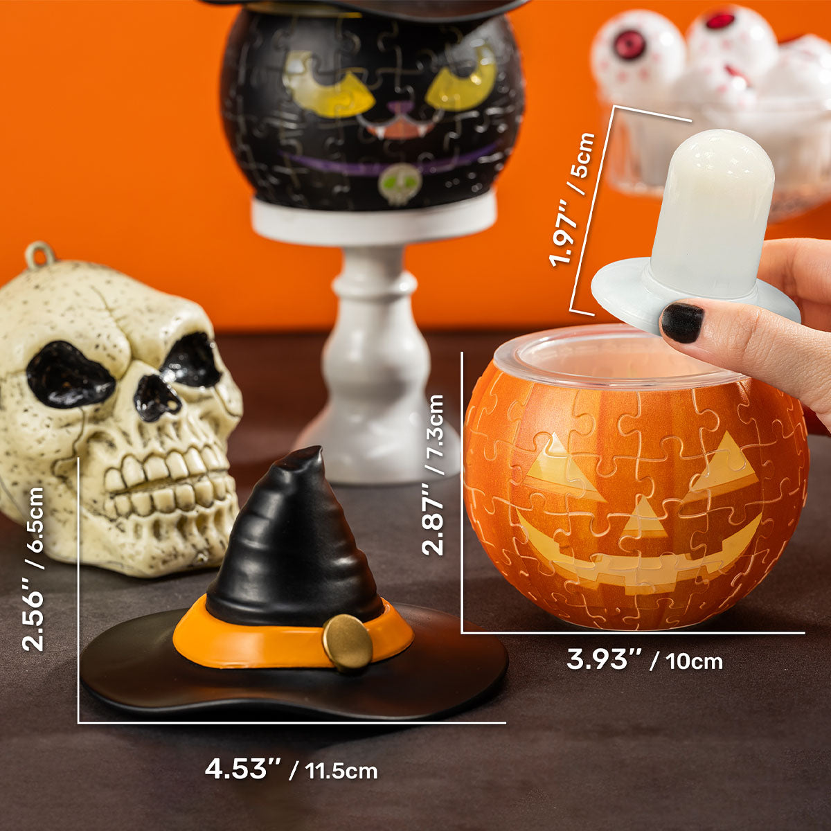 PieceRelax-Puzzle Candle Light- Celebrate Halloween with PieceRelax!
