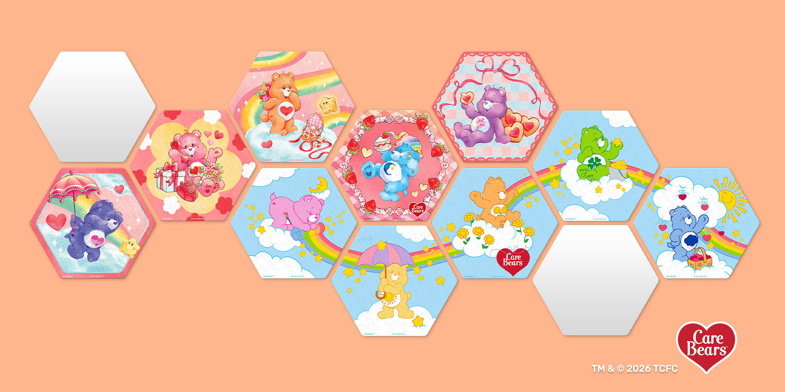 Wall Tile Puzzle Set