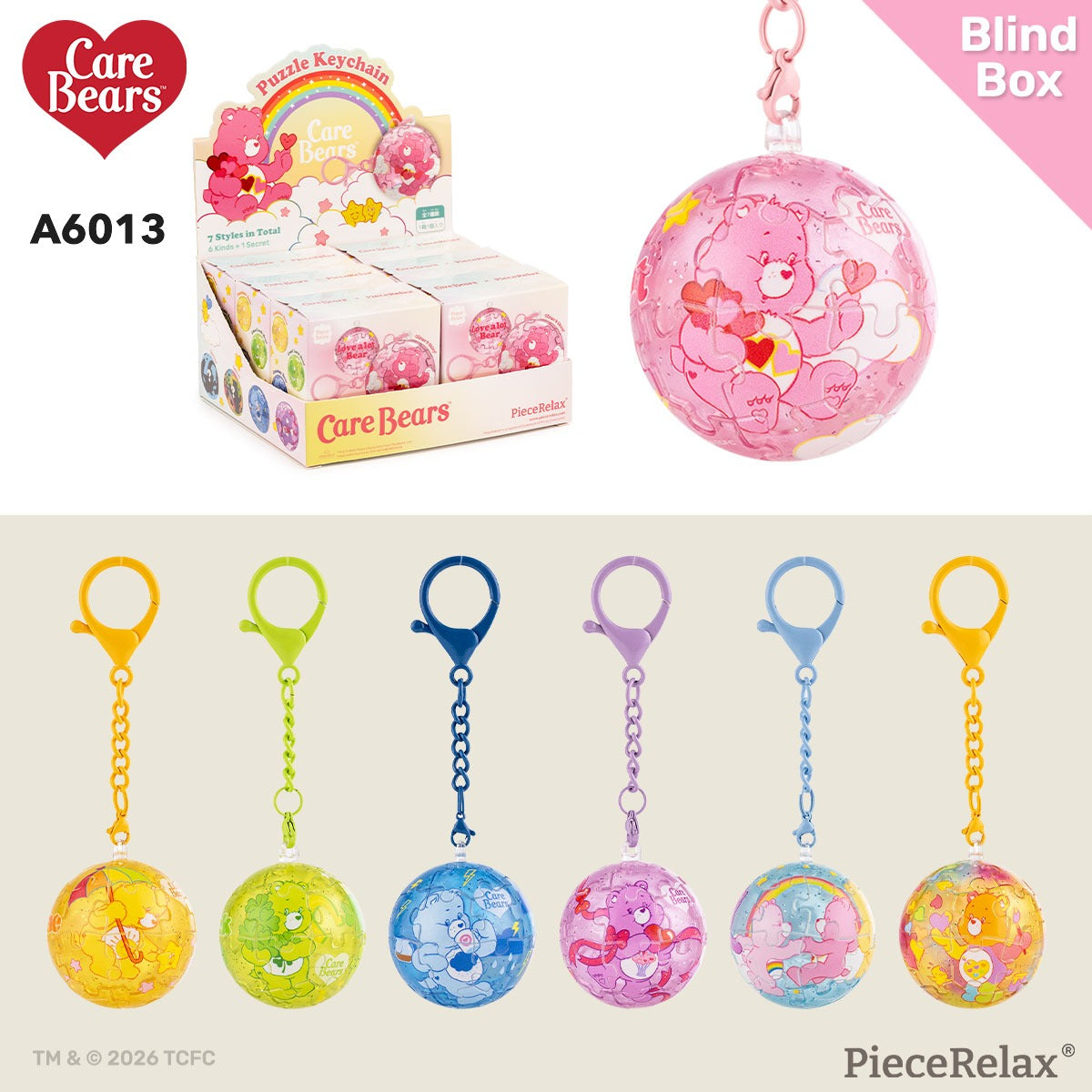 B2B - Puzzle Key Chain - 24 Piece