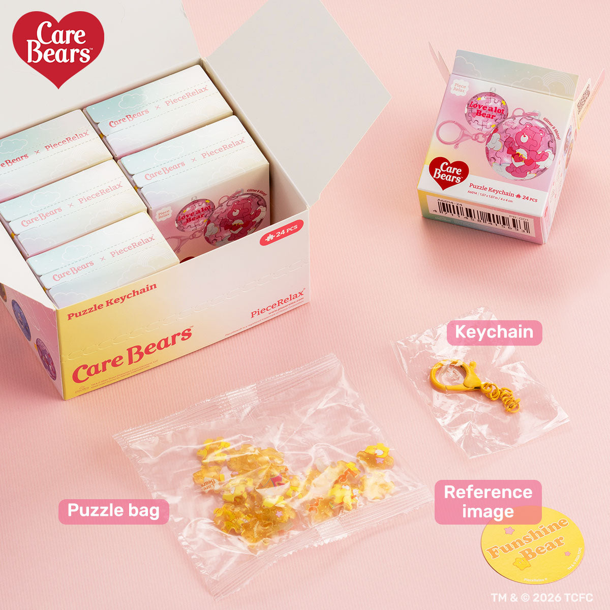 Which Care Bear™ will be your companion today? Let the fun begin.