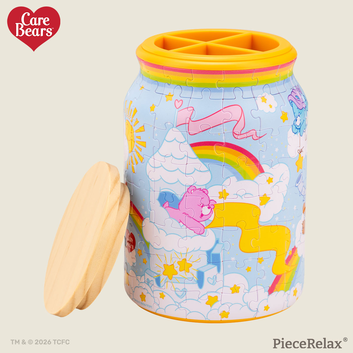 Let the rainbow lead you into a world of play with Care Bears™. And don’t forget your little jar—to catch all the laughter hiding in the wonderland.
