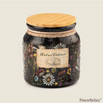 Unwind with our 96-piece "Relax Potion" puzzle in a charming jar. Featuring intricate floral designs and a cozy cat, PieceRelax provides a soothing experience. You'll always get there with PieceRelax!