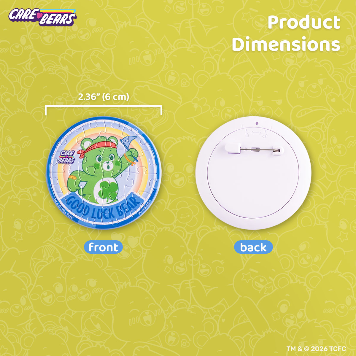 Go on an adventure with Care Bears™! Each bear brings a different mood to your puzzle journey—collect them all and piece together the magic.