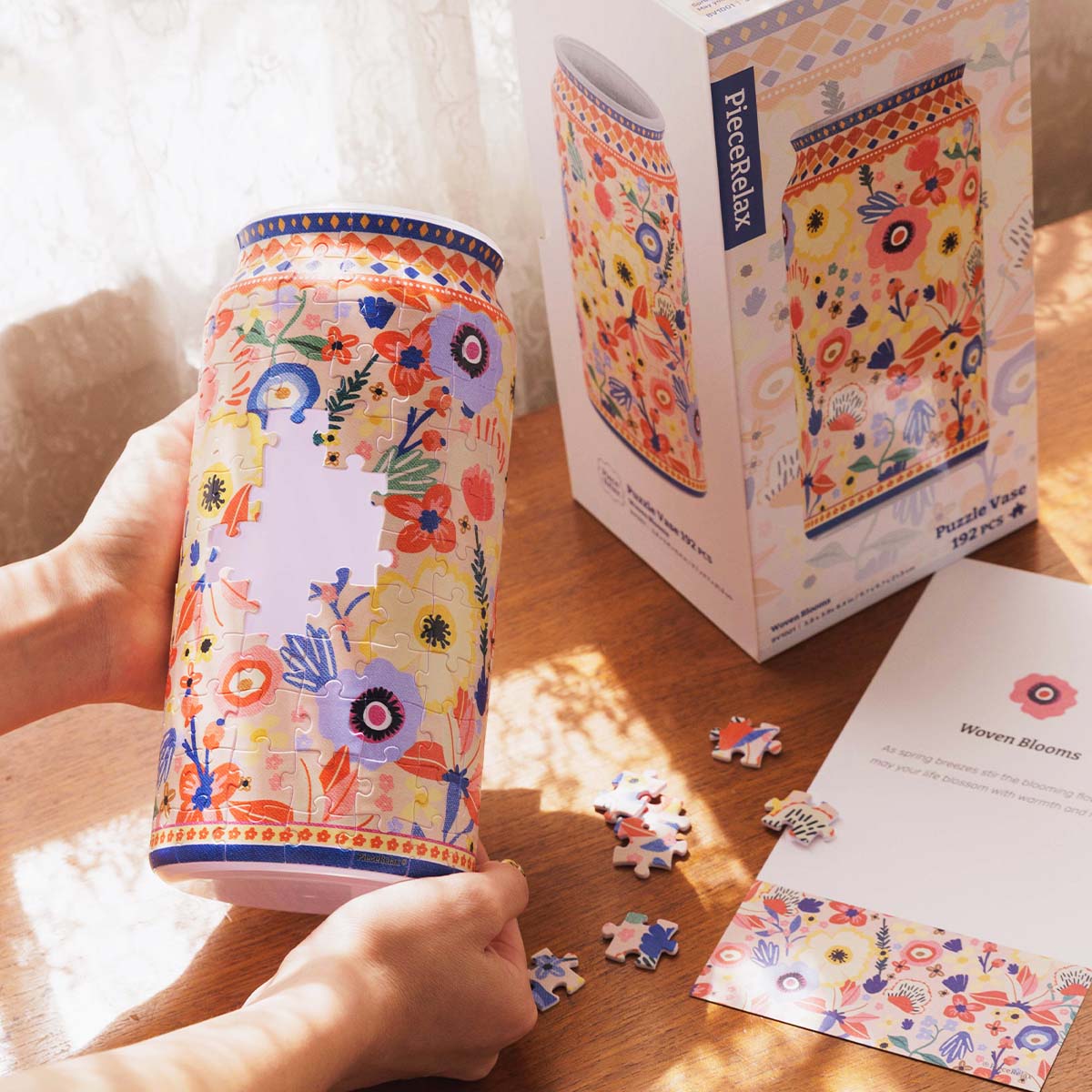 Let's gather every kind of blossoming flower and weave them into a springtime of our own. You'll Always Get There with PieceRelax.