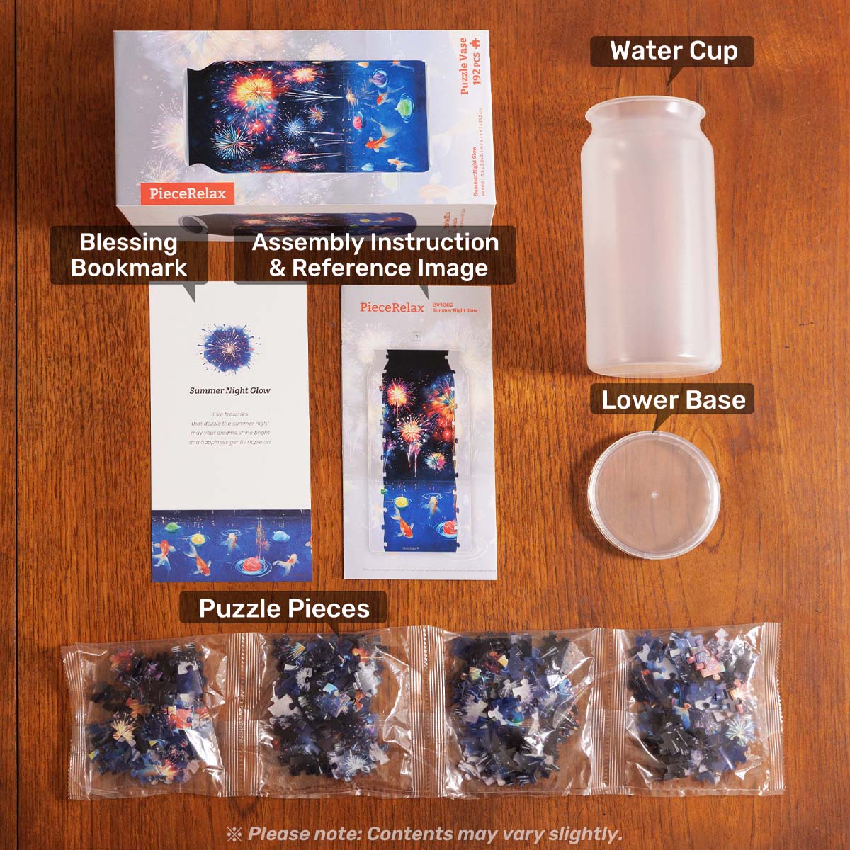 Let's stitch together a whole summer night with the sparkle of fireworks in the sky. You'll Always Get There with PieceRelax.