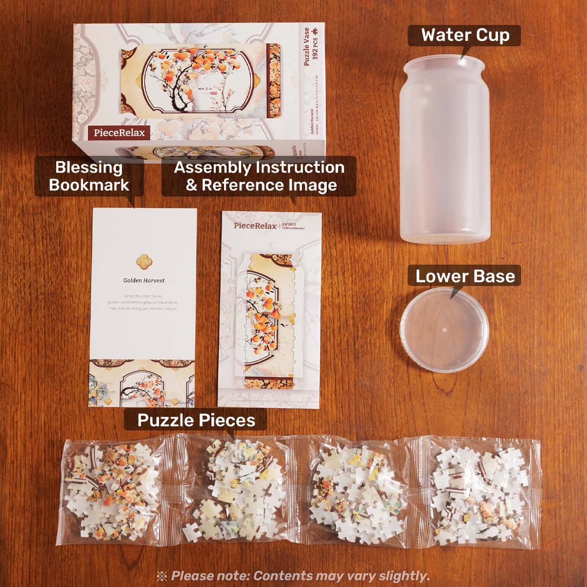 Let's weave a beautiful autumn landscape with the bounty of the harvest. You'll Always Get There with PieceRelax.