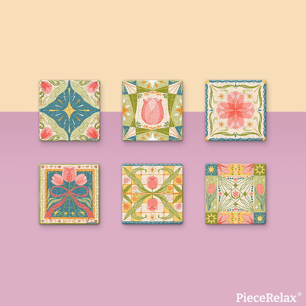 D1601 - 96 Piece - Tulip Tile