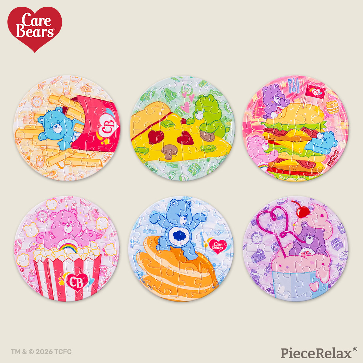 Join Care Bears™ for a joyful food adventure—every corner they touch turns into a little foodie paradise.