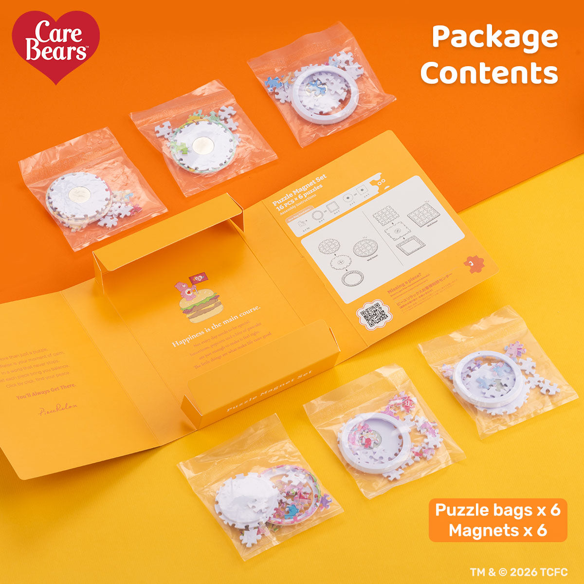 Join Care Bears™ for a joyful food adventure—every corner they touch turns into a little foodie paradise.