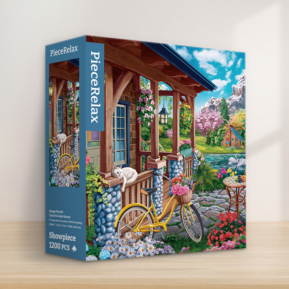 PieceRelax | The most satisfying puzzle experience! Take a moment for relaxation and trust the You'll Always Get There. Plastic Jigsaw Puzzles for Adults.