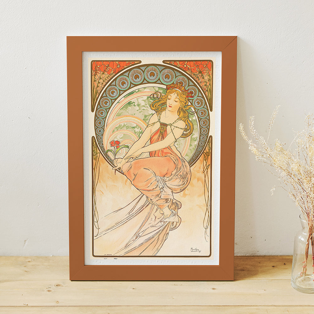 PieceRelax | Immerse yourself in the beauty of Mucha's The Arts series. Each piece brings you closer to the essence of this artistic masterpiece.