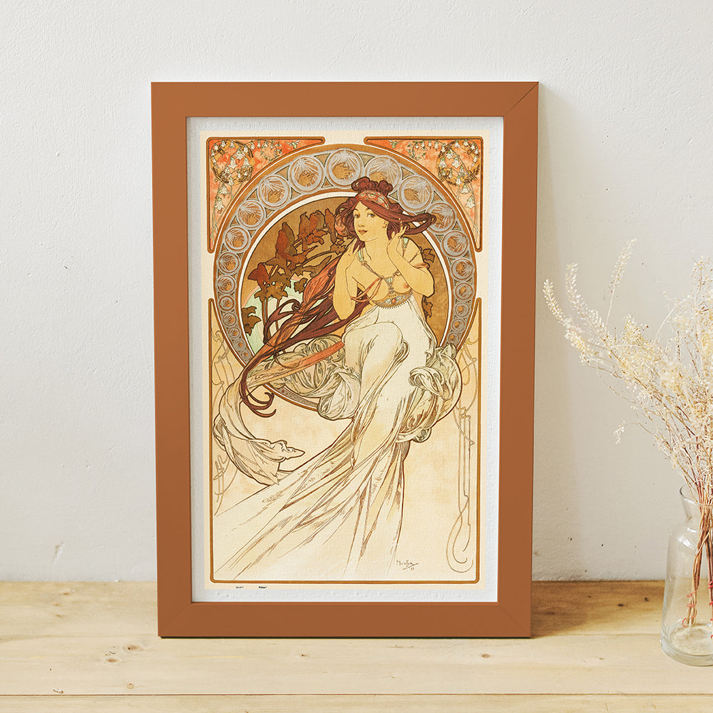 PieceRelax | Immerse yourself in the beauty of Mucha's The Arts series. Each piece brings you closer to the essence of this artistic masterpiece.