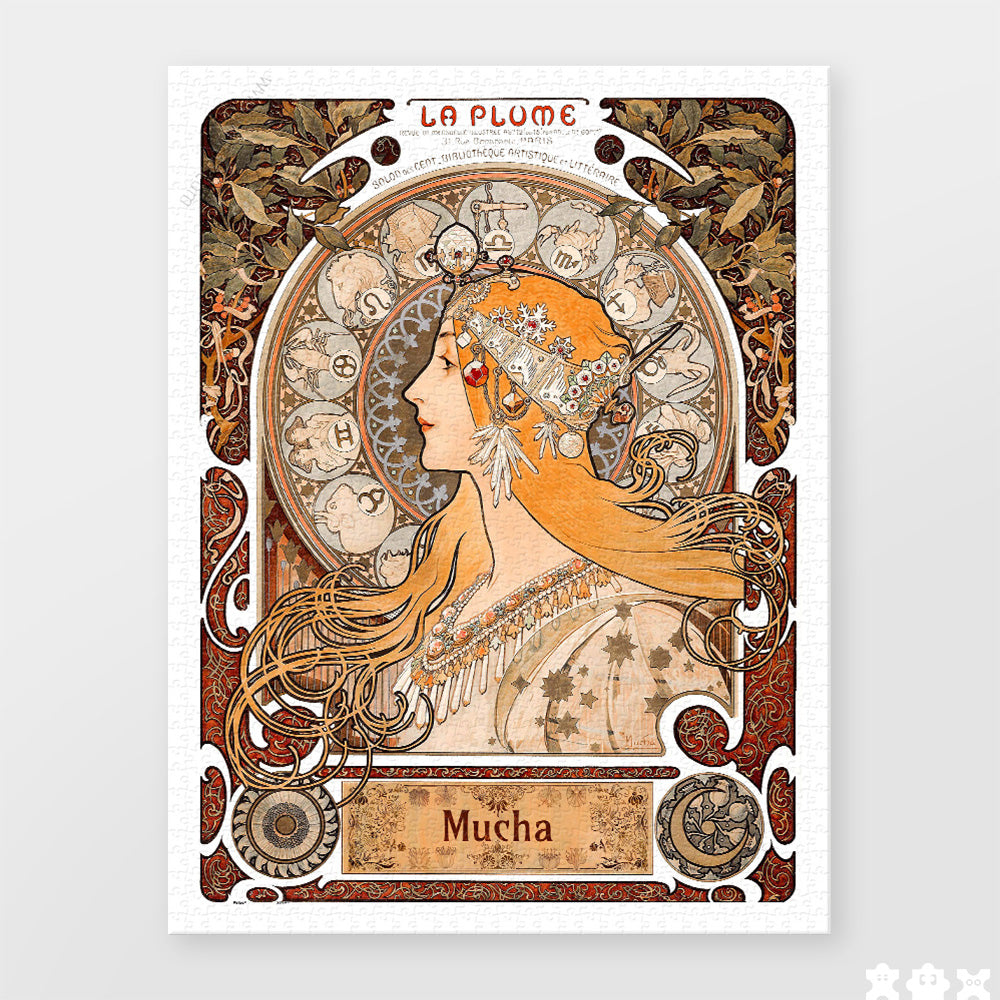 PieceRelax | Unveil the mystical charm of Alphonse Mucha’s Zodiac with PieceRelax. This intricate puzzle captures the beauty of astrology and Mucha’s Art Nouveau elegance.