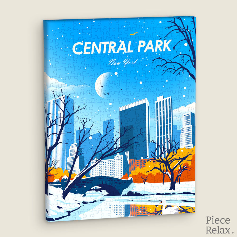 HN1404 - 366 Piece - Days in New York - Central Park