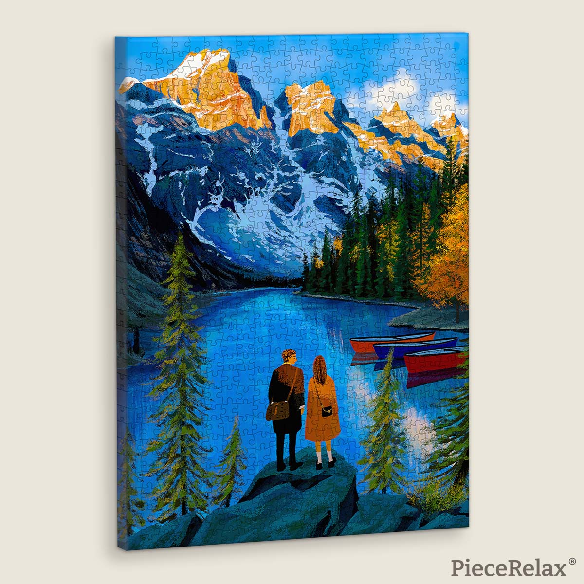 Feeling like an impromptu getaway? Let Paco Yao's eyes take you to the serene and deep waters of Moraine Lake, filled with countless promises. Does your wish belong here too? You’ll Always Get There with PieceRelax.