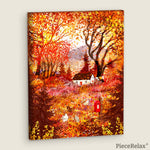 A world painted in deep crimson maples is autumn’s most romantic message to us. Bring this breathtaking seasonal masterpiece home and infuse your space with the warm, cozy essence of fall.