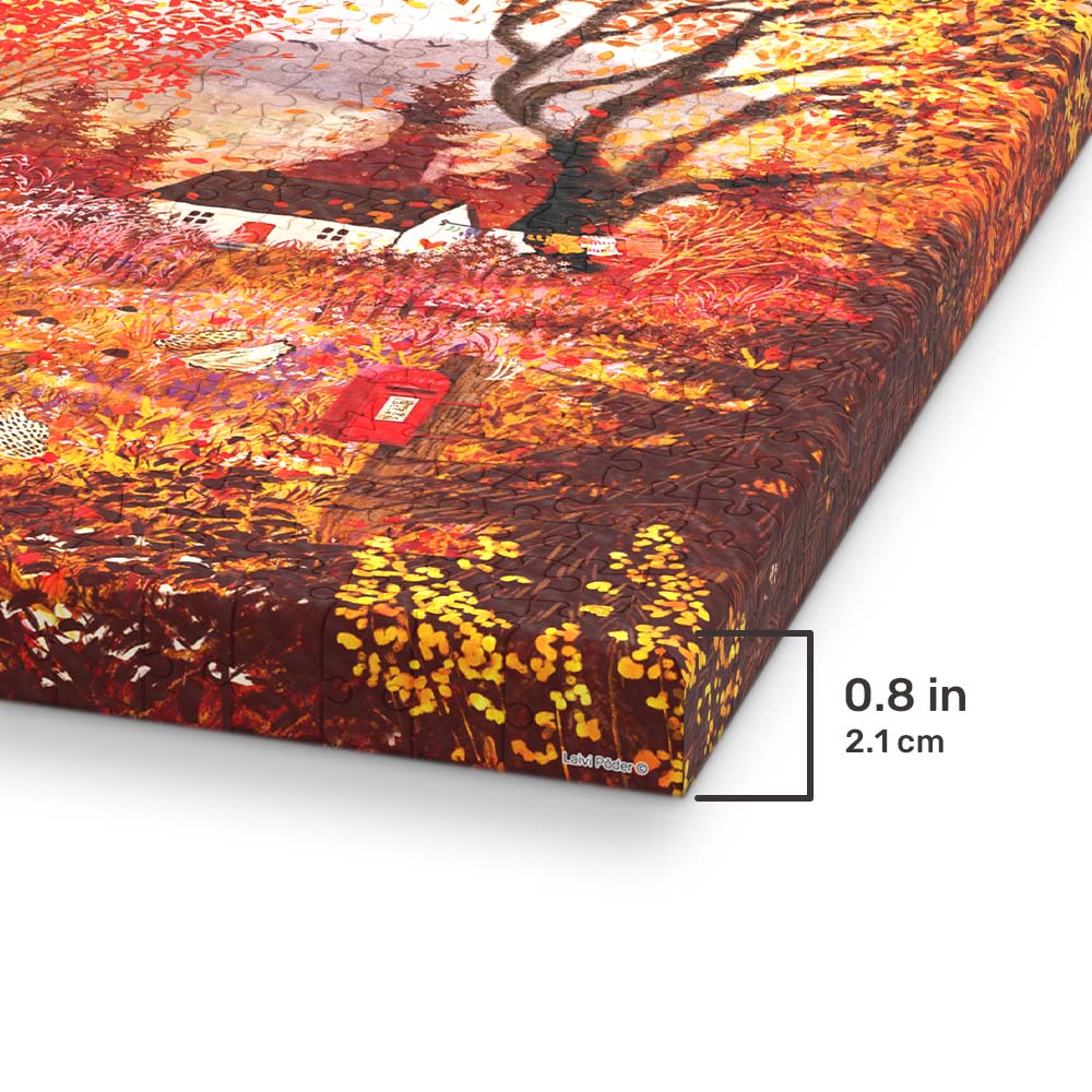 A world painted in deep crimson maples is autumn’s most romantic message to us. Bring this breathtaking seasonal masterpiece home and infuse your space with the warm, cozy essence of fall.