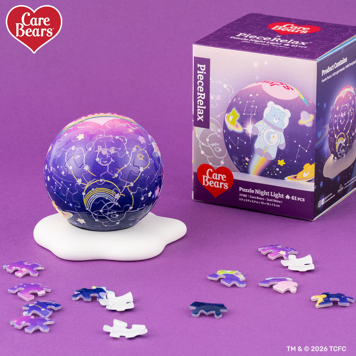 Follow sleepy little Bedtime Bear™ on a gentle journey through the stars. Because even dreamers love a bit of stargazing before bed.