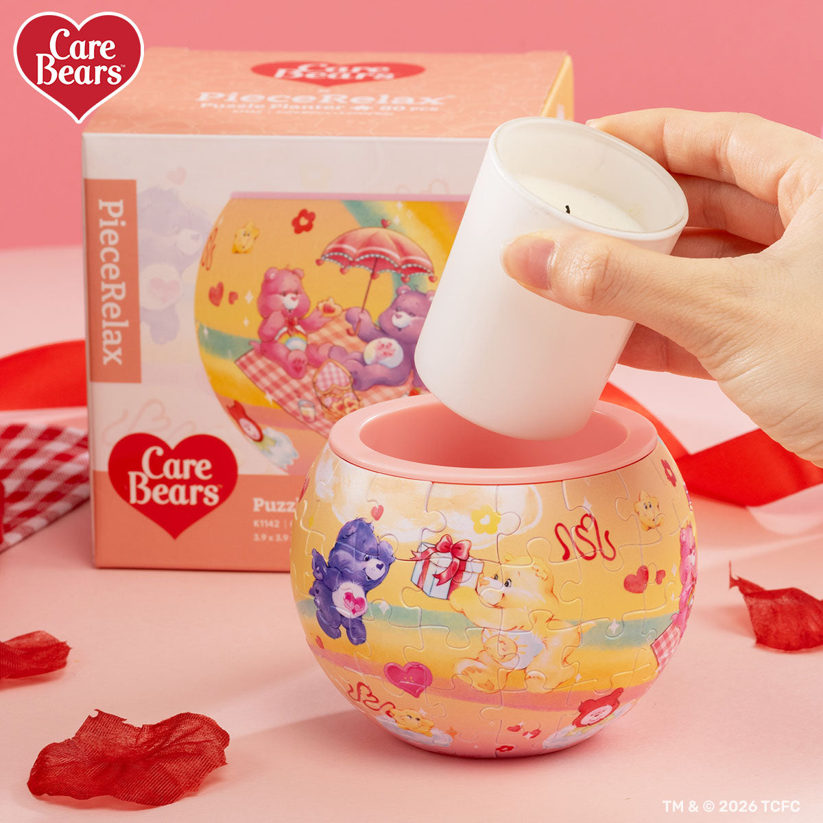 With Care Bears™, every day feels like a pink dream. Soft, sweet, and full of love—just like your favorite puzzle.