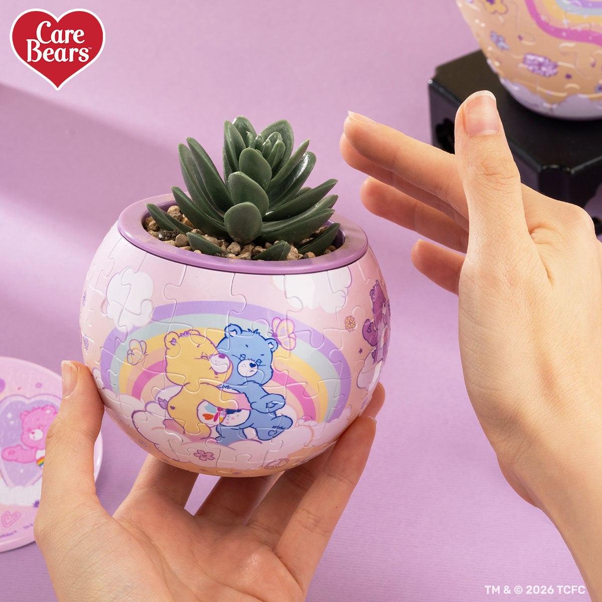 Let Care Bears™ lead you through a day full of love and kindness. Soft colors, sweet moments—this puzzle is a little escape into care and comfort.