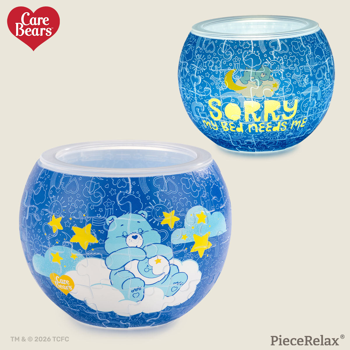 Tuck in with Bedtime Bear™ under a blanket made of clouds—it’s time for the sweetest dreams.