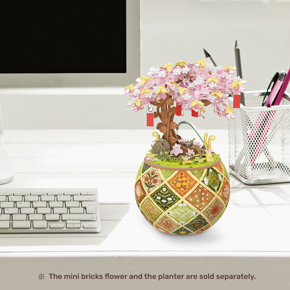 Wishes come true beneath the cherry blossoms. Build your own tree and hold on to your dream. You'll Always Get There with PieceRelax.