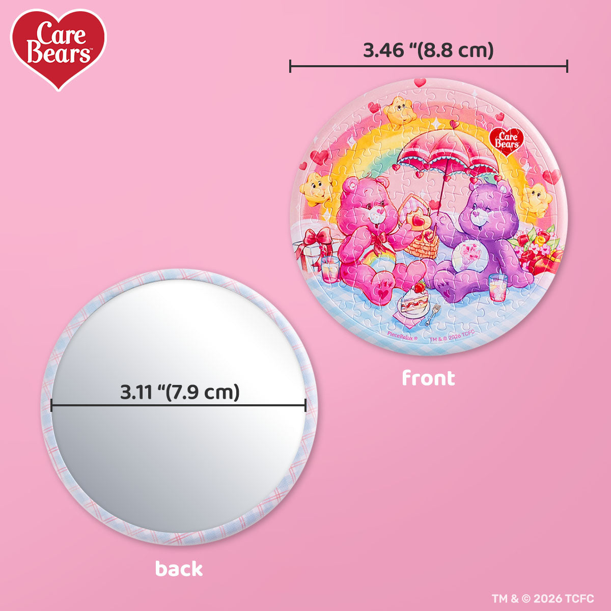 Look into the mirror with Cheer Bear™ and Share Bear™—and see a version of you that’s bright, kind, and full of love to give.