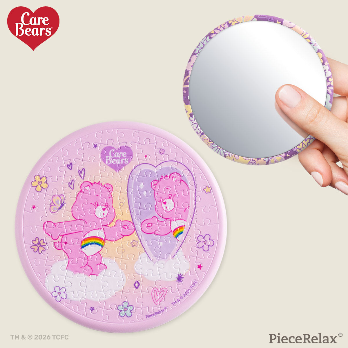 Look in the mirror with Cheer Bear™—and find your brightest smile staring back.
