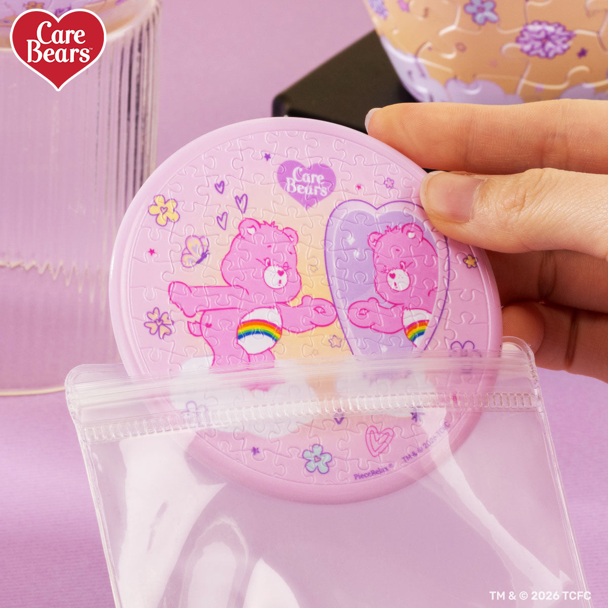 Look in the mirror with Cheer Bear™—and find your brightest smile staring back.