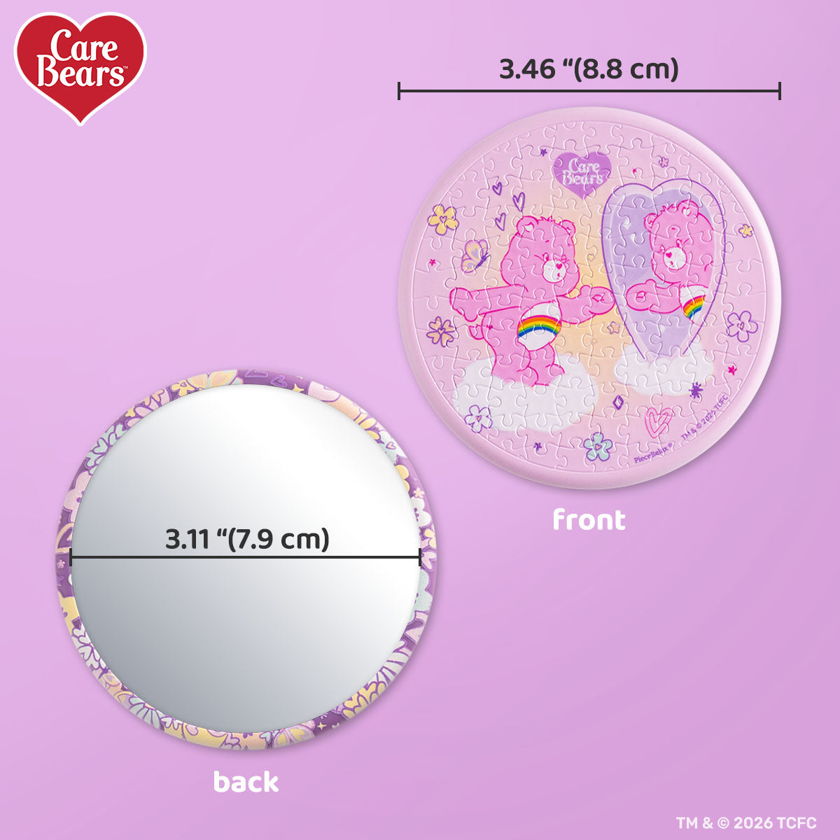 Look in the mirror with Cheer Bear™—and find your brightest smile staring back.