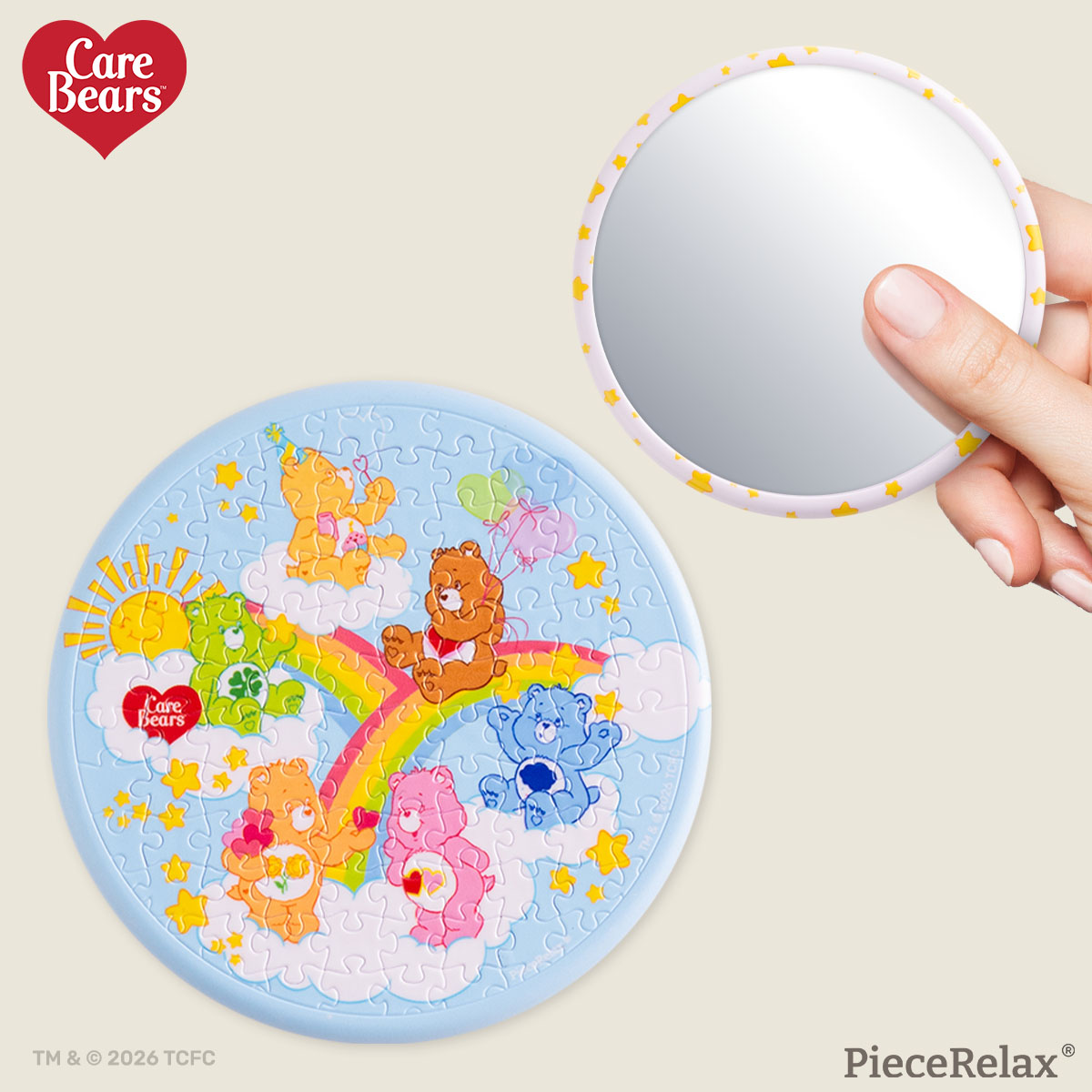 Look in the mirror with the Care Bears™—and see pure joy smiling back at you.