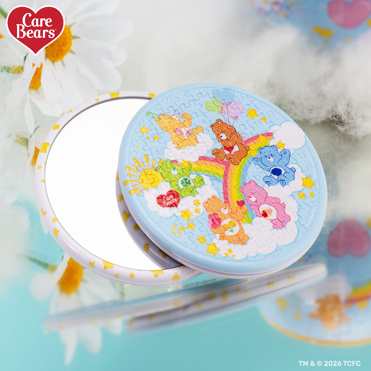 Look in the mirror with the Care Bears™—and see pure joy smiling back at you.